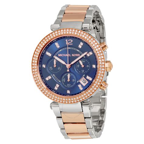 michael kors blue watch ladies|mike eps watches with bling.